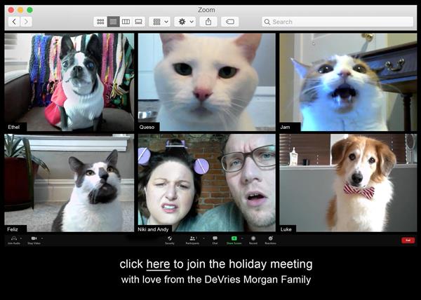 Ms. Morgan's Holiday Card 2020 Ms. Morgan's Holiday Card 2020